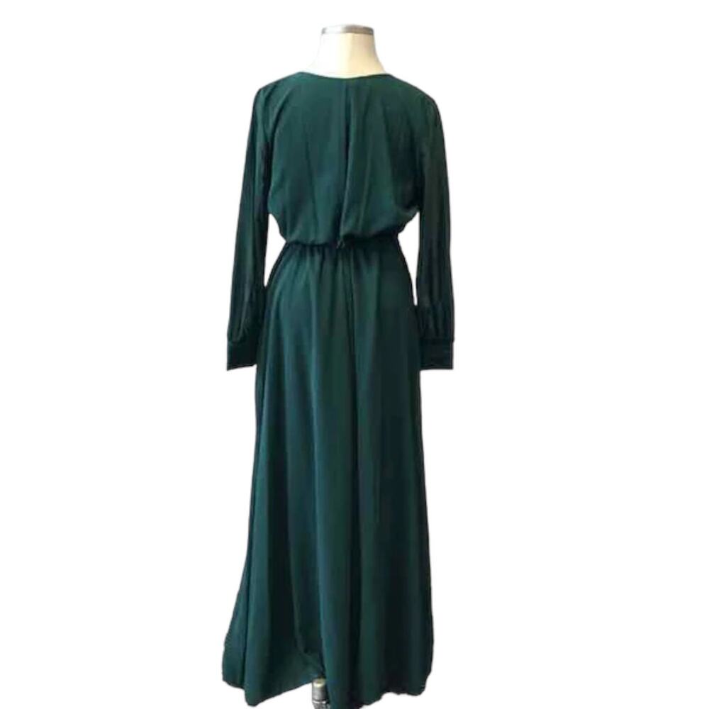 Ricarica Size‎ 1X Emerald Evening Long Dress NWT - Picture 3 of 4